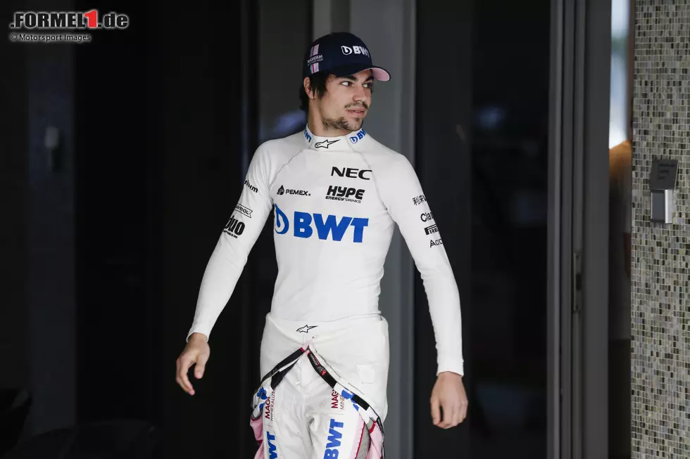 Foto zur News: 1,82 Meter: Lance Stroll (Kanada), Force India