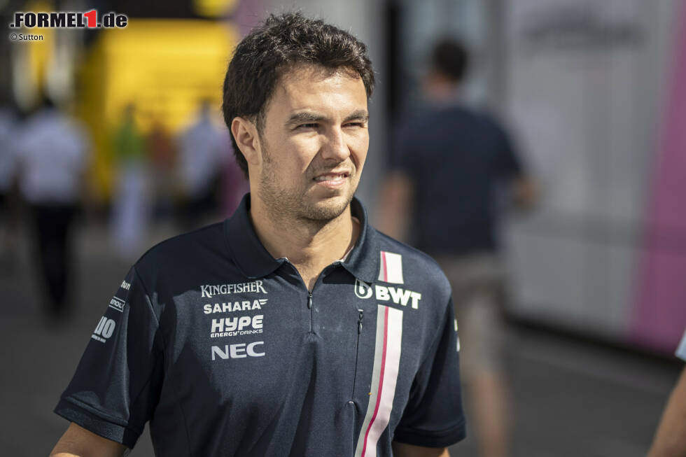 Foto zur News: Bestätigt für 2019: Sergio Perez (Mexiko)