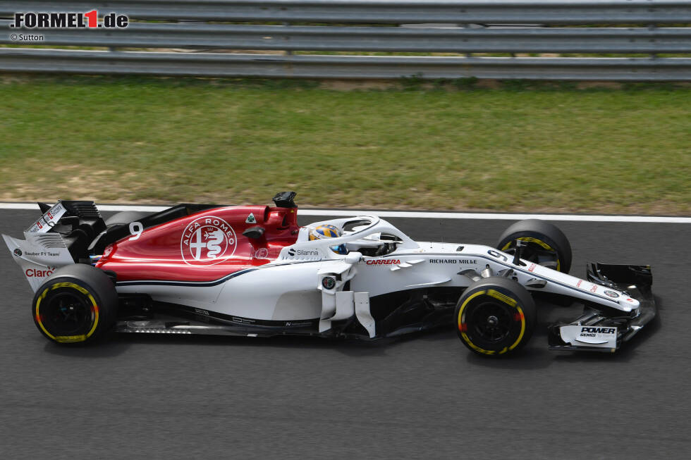 Foto zur News: Sauber 2018: Marcus Ericsson, Charles Leclerc