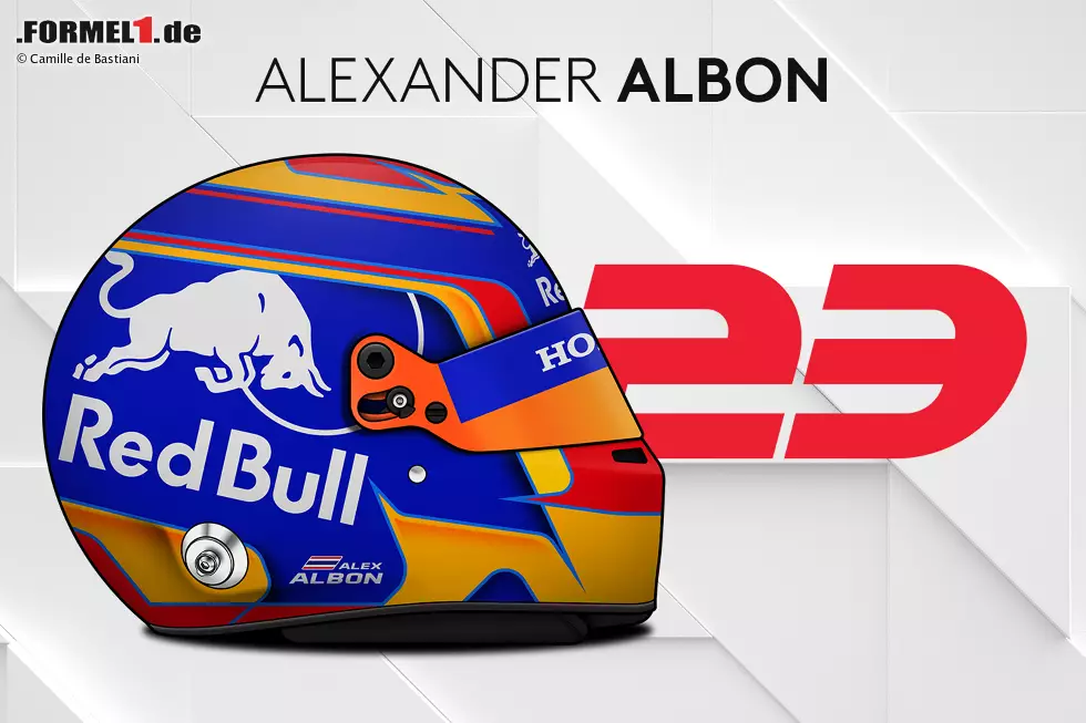 Foto zur News: Alexander Albon (Toro Rosso/Thailand)