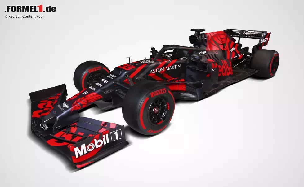 Foto zur News: Der Red Bull RB15 folgte prompt und wartet nicht nur mit einem Honda-Motor ...