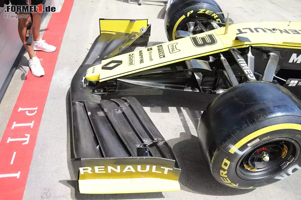 Foto zur News: Renault R.S.19: Frontflügel