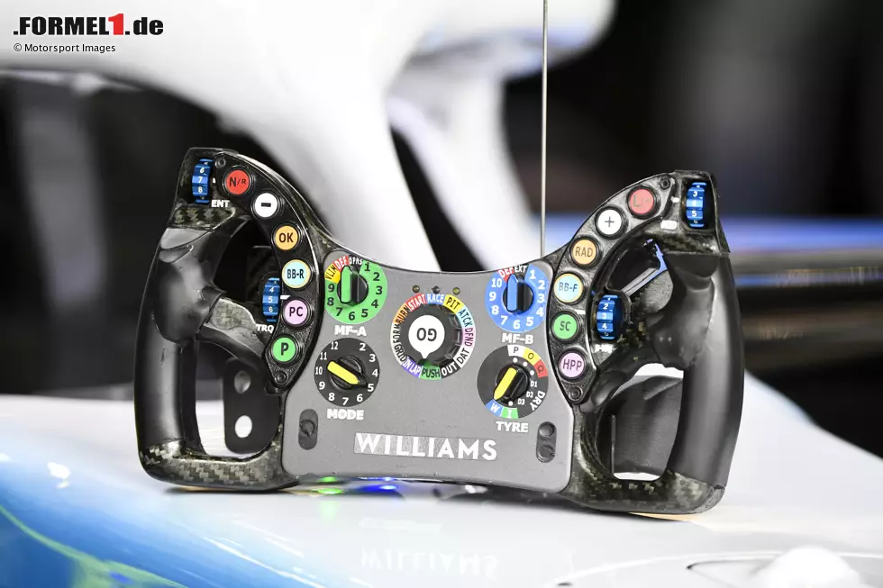 Foto zur News: Williams FW42: Lenkrad