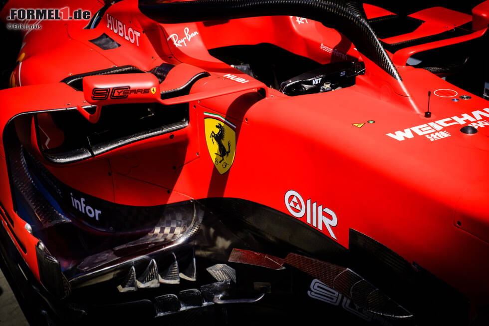 Foto zur News: Ferrari SF90: Seitenkasten