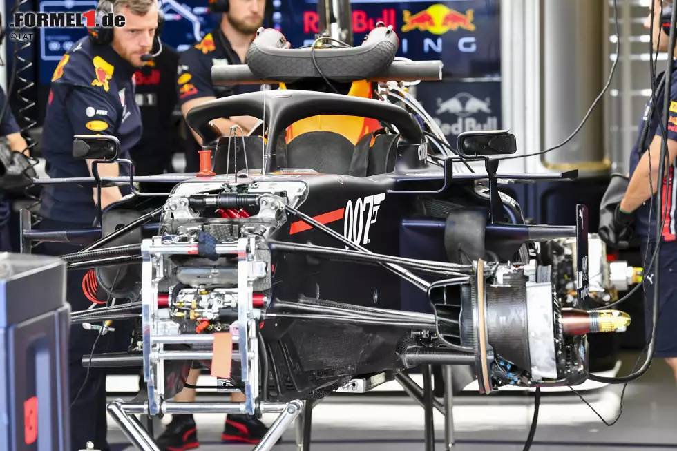 Foto zur News: Red Bull RB15: Vorderradaufhängung