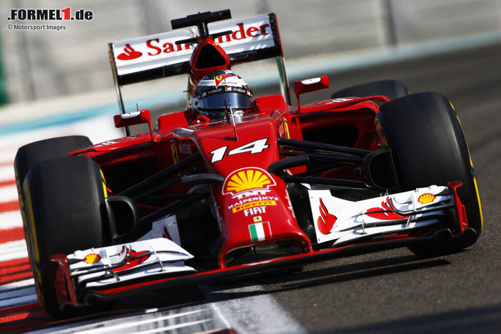 Foto zur News: 2014: Ferrari F14 T; Fahrer: Fernando Alonso, Kimi Räikkönen