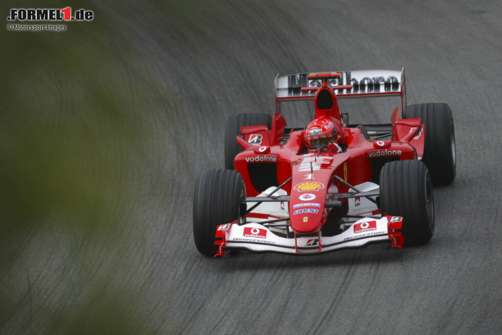 Foto zur News: 2004: Ferrari F2004; Fahrer: Rubens Barrichello, Michael Schumacher