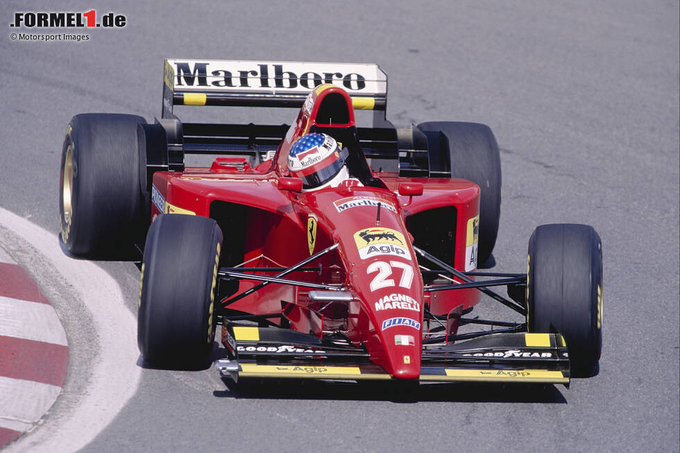 Foto zur News: 1995: Ferrari 412T2; Fahrer: Jean Alesi, Gerhard Berger