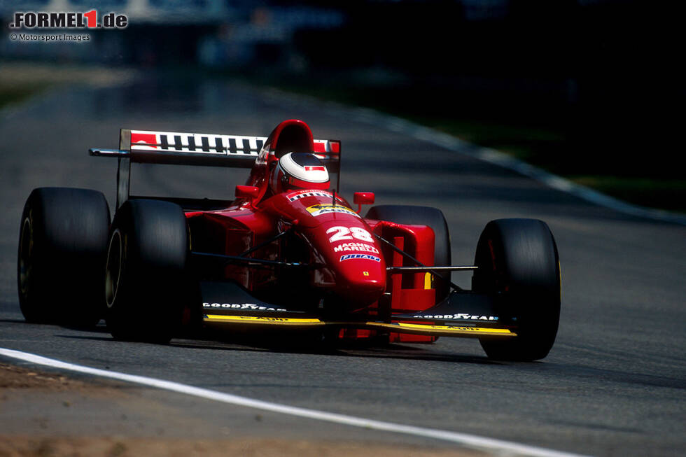 Foto zur News: 1994: Ferrari 412T1B; Fahrer: Jean Alesi, Gerhard Berger