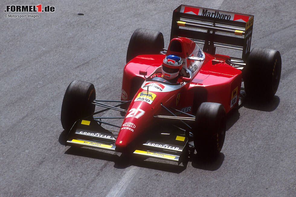 Foto zur News: 1993: Ferrari F93A; Fahrer: Jean Alesi, Gerhard Berger