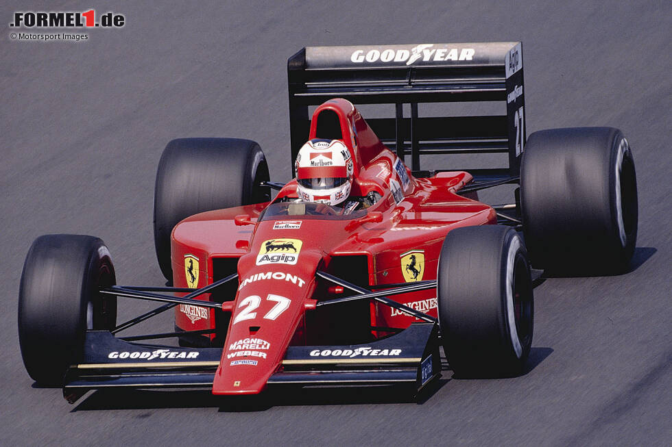 Foto zur News: 1989: Ferrari 640; Fahrer: Gerhard Berger, Nigel Mansell