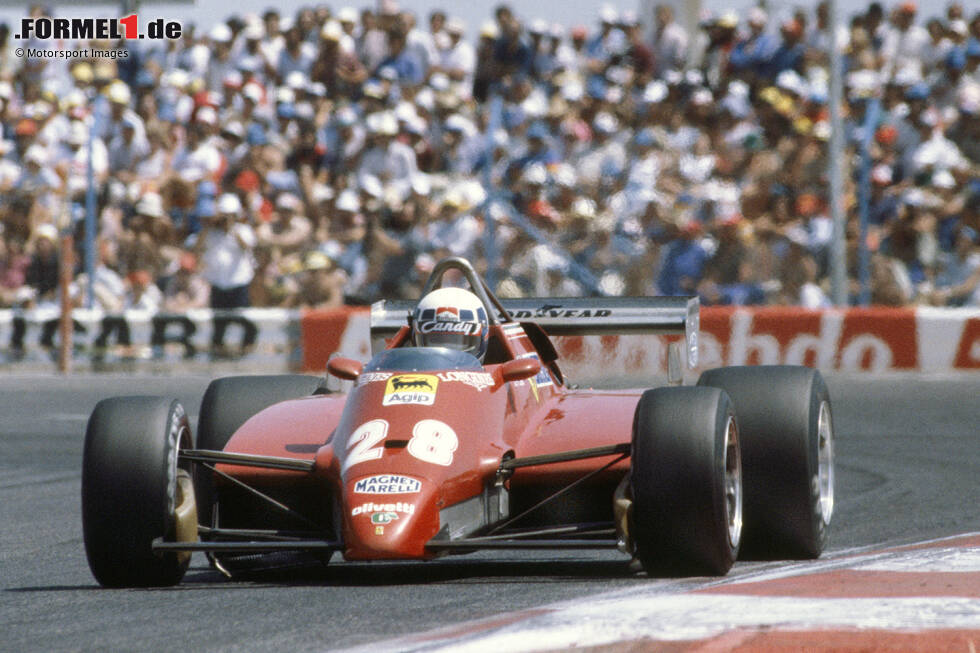 Foto zur News: 1982: Ferrari 126C2; Fahrer: Mario Andretti, Didier Pironi, Patrick Tambay, Gilles Villeneuve