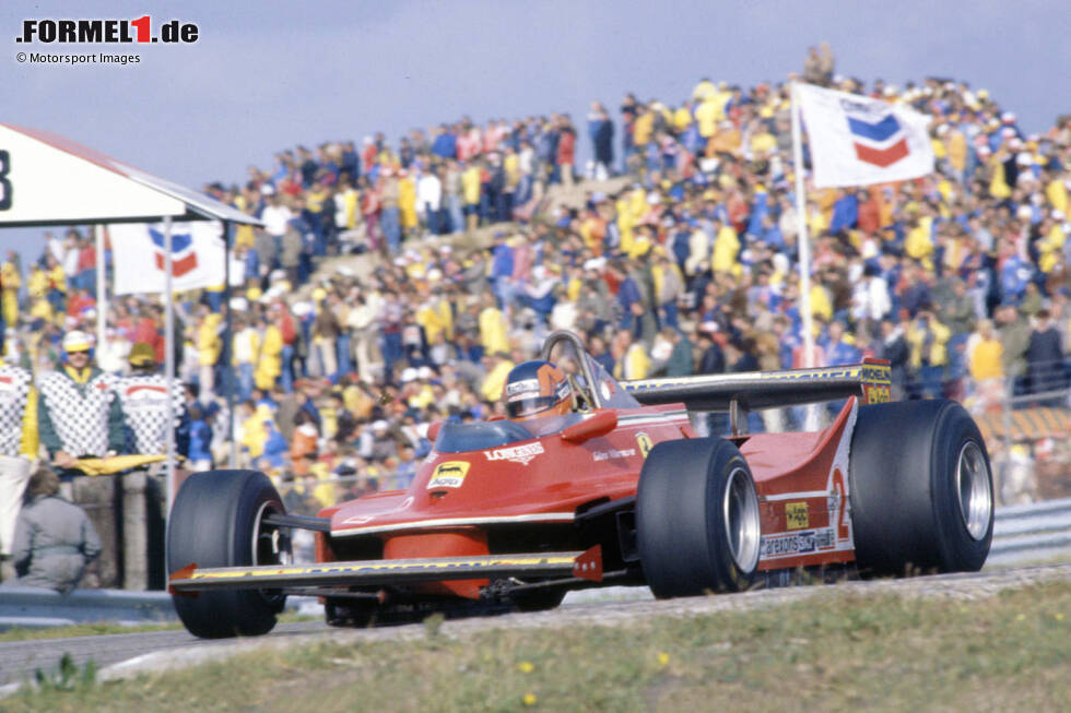 Foto zur News: 1980: Ferrari 312T5; Fahrer: Jody Scheckter, Gilles Villeneuve