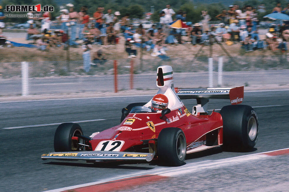 Foto zur News: 1975-1976: Ferrari 312T; Fahrer: Niki Lauda, Clay Regazzoni