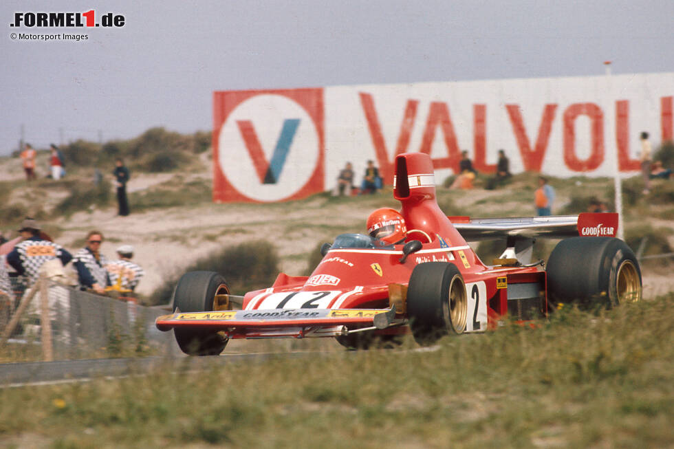 Foto zur News: 1974-1975: Ferrari 312B3-74; Fahrer: Niki Lauda, Clay Regazzoni