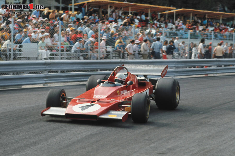 Foto zur News: 1973: Ferrari 312B3-73; Fahrer: Jacky Ickx, Arturo Merzario