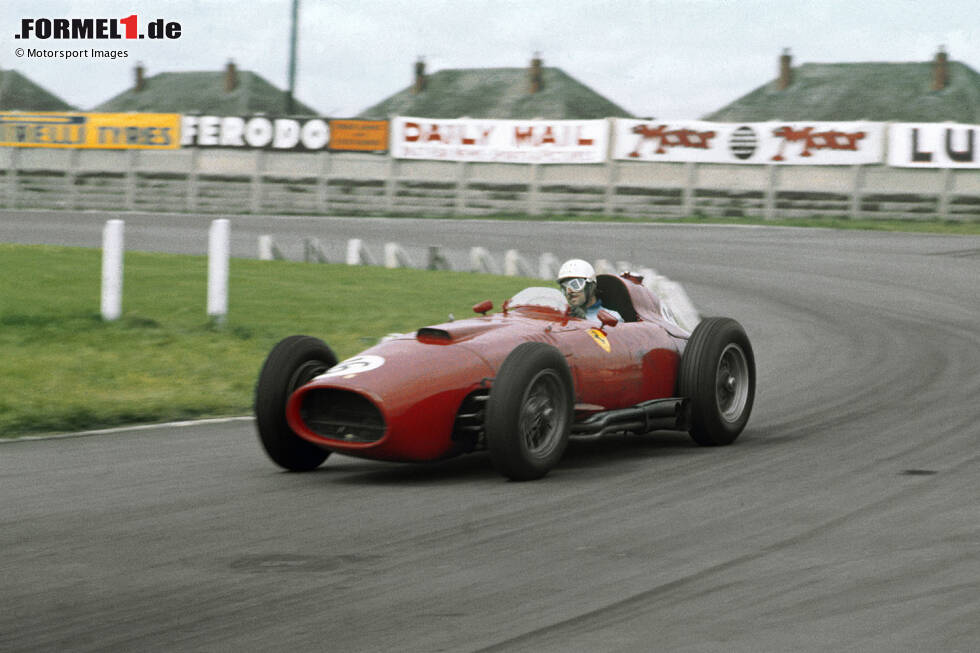 Foto zur News: 1957: Lancia-Ferrari 801; Fahrer: Eugenio Castellotti, Peter Collins, Alfonso de Portago, Jose-Froilan Gonzalez, Mike Hawthorn, Luigi Musso, Cesare Perdisa, Maurice Trintignant, Wolfgang von Trips