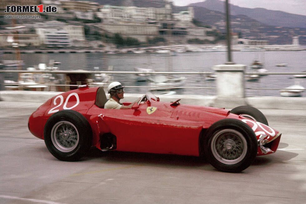 Foto zur News: 1956-1957: Lancia-Ferrari D50; Fahrer: Eugenio Castellotti, Peter Collins, Alfonso de Portago, Juan Manuel Fangio, Paul Frère, Olivier Gendebien, Mike Hawthorn, Luigi Musso, André Pilette, Wolfgang von Trips