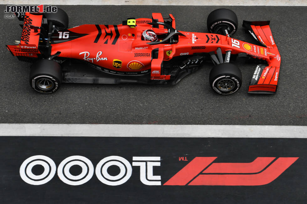 Foto zur News: 2019: Ferrari SF90; Fahrer: Sebastian Vettel, Charles Leclerc