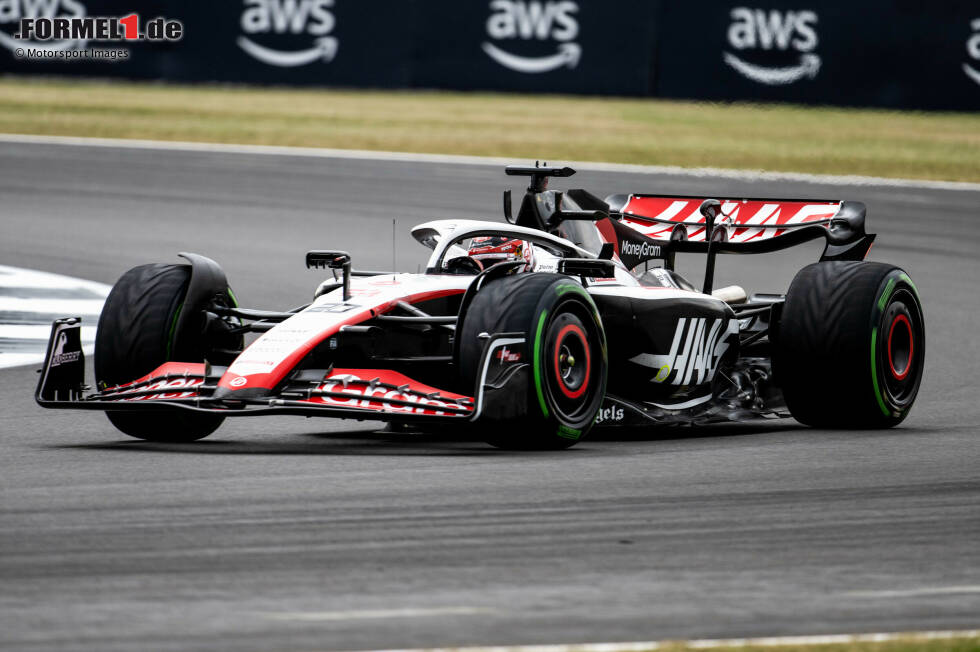 Foto zur News: 2023: Haas-Ferrari VF-23 - Fahrer: Nico Hülkenberg, Kevin Magnussen