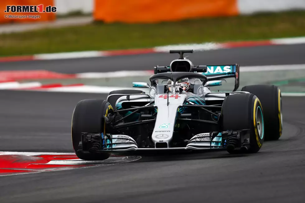 Foto zur News: 2018: Mercedes W09
WM-Ergebnis: 1. mit 408 Punkten, 11 Siege