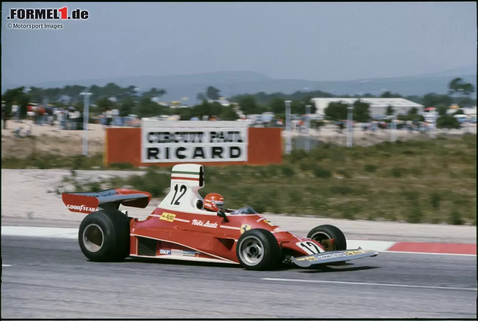 Foto zur News: Nr. 6: Grand Prix von Frankreich 1975 in Le Castellet