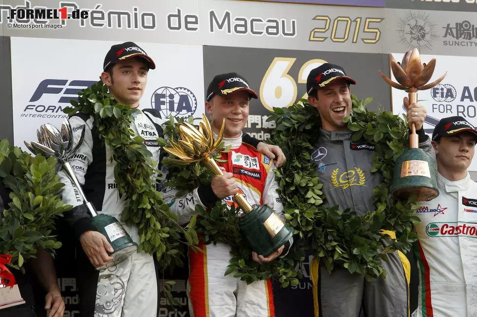 Foto zur News: Beim Weltfinale in Macau darf er aber noch einmal zeigen, was er drauf hat. Auf dem schwierigen Stadtkurs gelingt ihm auf Anhieb Rang zwei - geschlagen lediglich von Routinier und Vorjahressieger Felix Rosenqvist, der das Rennen bereits zum fünften Mal unter die Räder nimmt.