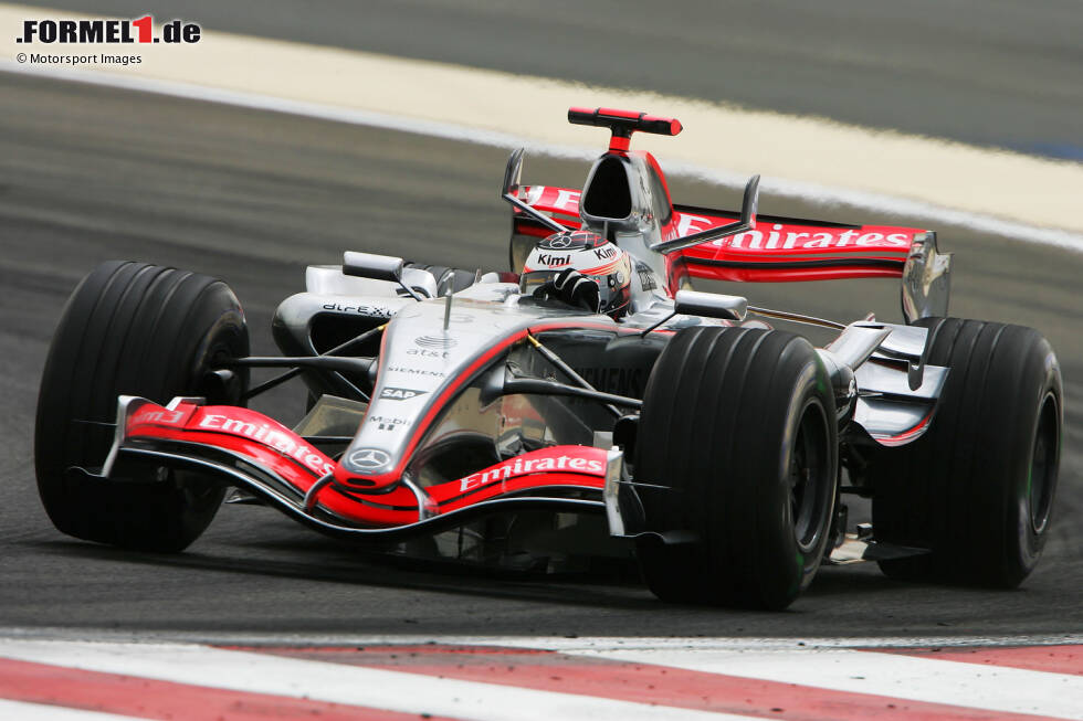 Foto zur News: 2006: McLaren-Mercedes MP4-21; Fahrer: Kimi Räikkönen, Juan Pablo Montoya, Pedro de la Rosa