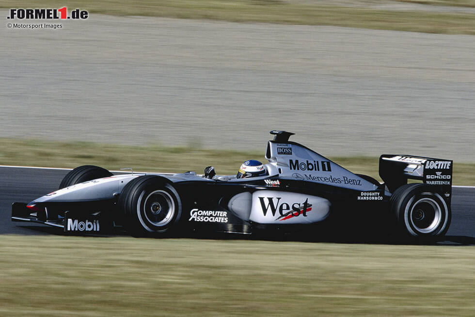 Foto zur News: 1999: McLaren-Mercedes MP4/14; Fahrer: Mika Häkkinen, David Coulthard