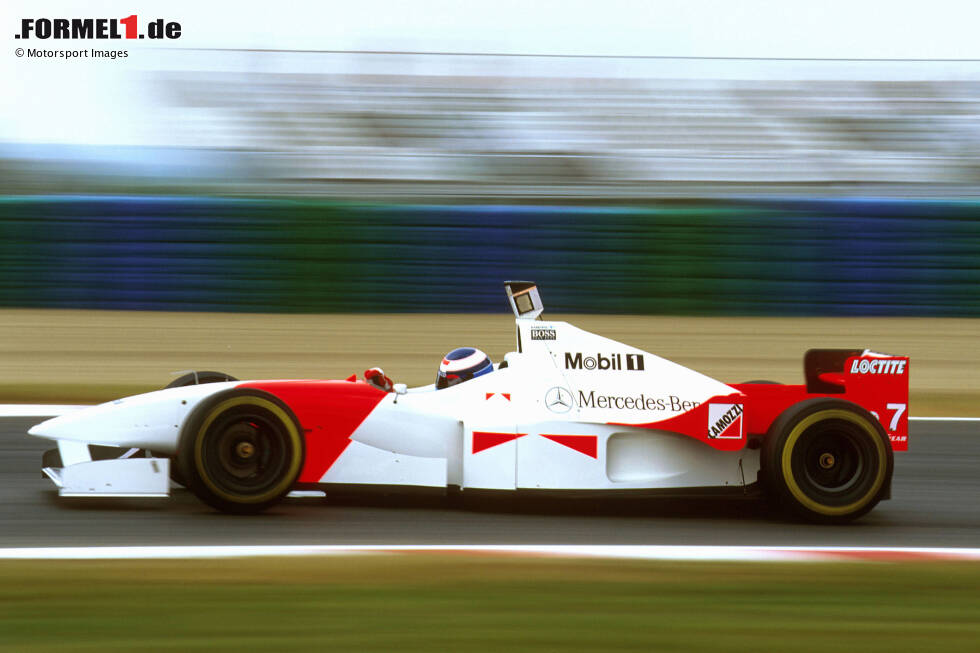 Foto zur News: 1996: McLaren-Mercedes MP4/11; Fahrer: Mika Häkkinen, David Coulthard