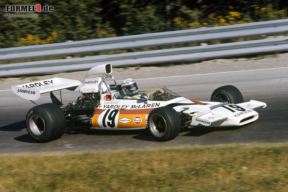 Foto zur News: 1972-1973: McLaren-Ford M19C; Fahrer: Denis Hulme, Peter Revson, Brian Redman, Jody Scheckter