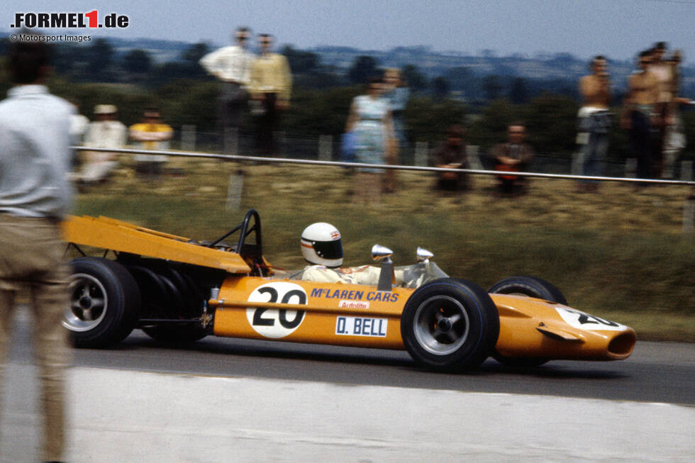 Foto zur News: 1969: McLaren-Ford M9A; Fahrer: Bruce McLaren, Denis Hulme, Derek Bell