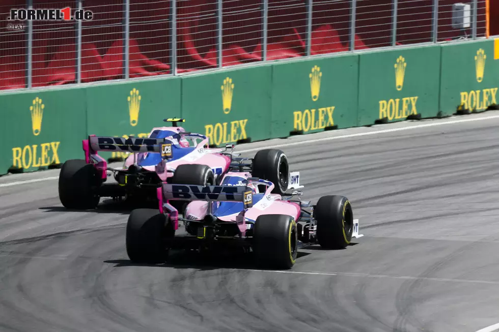 Foto zur News: Sergio Perez (3): Es war ein unauffälliges Rennen, auch weil er nicht die gleiche goldene Strategie wie der Teamkollege hatte. In den Trainings war &quot;Checo&quot; bärenstark unterwegs, meistens auf Top-10-Kurs. Im Rennen setzte er keine nennenswerten Akzente.