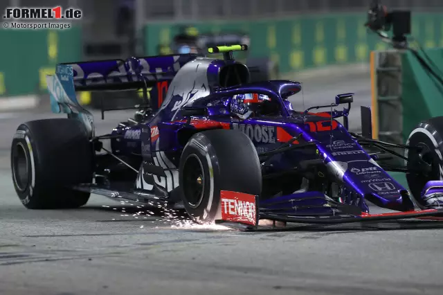 Foto zur News: Pierre Gasly (2): Seit er zu Toro Rosso degradiert wurde, fährt Gasly wie ausgewechselt. Kwjat macht gegen ihn keinen Stich mehr, und plötzlich kann er sogar überholen! Ob das an einer veränderten Einstellung liegt - oder nur daran, dass der Toro Rosso seinem Fahrstil besser liegt? Schwer zu sagen.