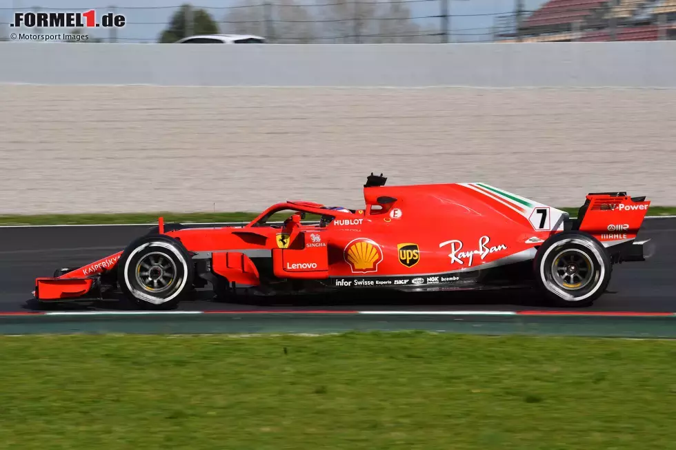 Foto zur News: 2018: Ferrari SF71H; 
WM-Ergebnis: 3. mit 251 Punkten, 1 Sieg