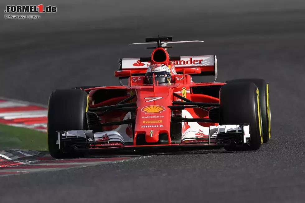 Foto zur News: 2017: Ferrari SF70H; 
WM-Ergebnis: 4. mit 205 Punkten