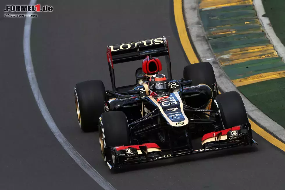 Foto zur News: 2013: Lotus-Renault E21; 
WM-Ergebnis: 5. mit 183 Punkten, 1 Sieg