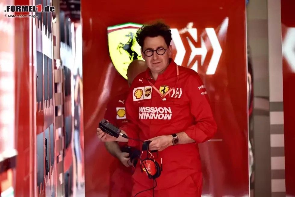 Foto zur News: Mattia Binotto (Ferrari-Teamchef): &quot;Das ist ein sehr trauriger Tag für mich. Als ich klein war, sah ich ihn und Regazzoni für Ferrari gewinnen. Ich war nicht einmal zehn Jahre alt, und er schien mir wie ein furchtloser Krieger.&quot;