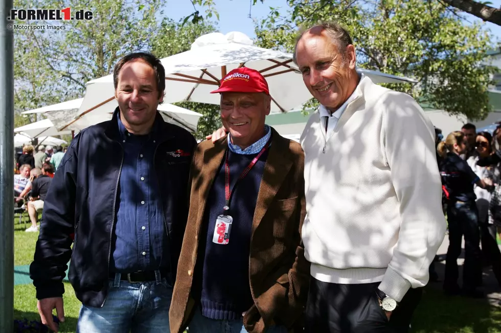 Foto zur News: Hans-Joachim Stuck (DMSB-Präsident): &quot;Irgendwie dachte ich, er wäre unsterblich. Stimmt ja auch: Helden sterben nie! Mach&#039;s gut, mein Freund.&quot;