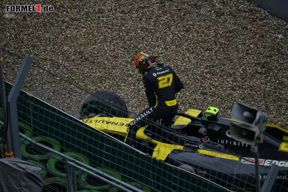 Foto zur News: Nico Hülkenberg (4): Wieder einmal hat sich gezeigt, warum er noch nie auf dem Podest stand. Die Leistung bis zum Unfall war stark, doch dass er auf dem Dragster-Strip zu früh wieder Gas gegeben hat, hat ihn das Rennen gekostet. So bleibt er der ewig Podestlose.