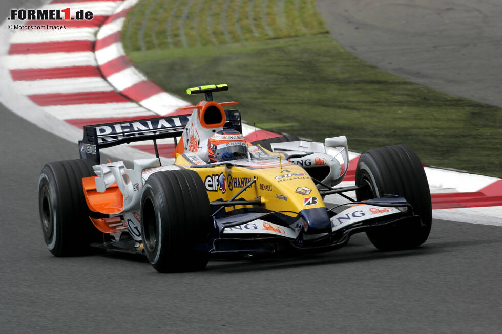 Foto zur News: 2007: Renault R27 - Fahrer: Giancarlo Fisichella, Heikki Kovalainen