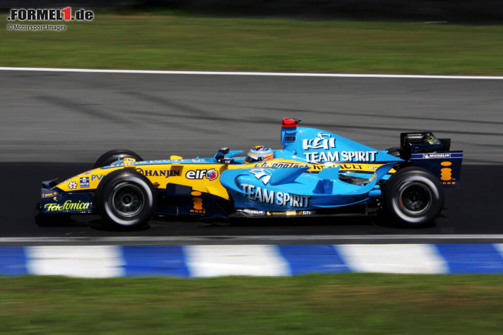 Foto zur News: 2006: Renault R26 - Fahrer: Fernando Alonso, Giancarlo Fisichella