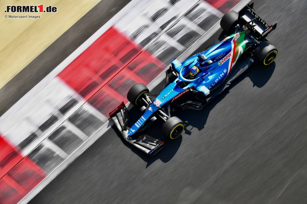 Foto zur News: 2021: Alpine A521 - Fahrer: Fernando Alonso, Esteban Ocon