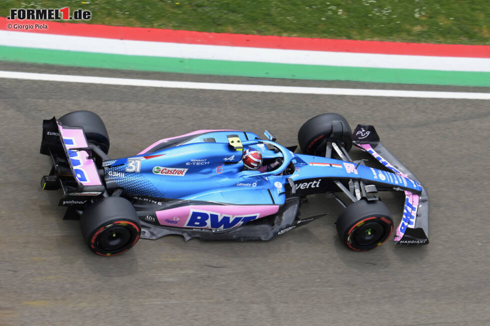 Foto zur News: 2022: Alpine A522 - Fahrer: Fernando Alonso, Esteban Ocon