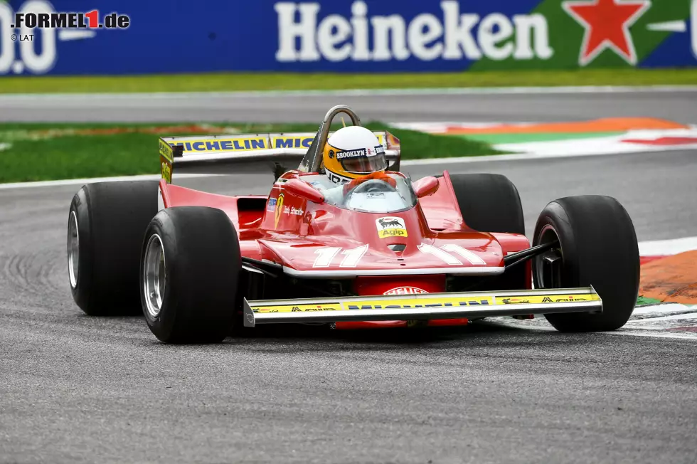 Foto zur News: Scheckter ist einer von neun Piloten, die mit Ferrari einen Fahrer-WM-Titel einfahren konnten. In 28 Rennen für die Roten gewann er dreimal (Siegquote: 10,71 Prozent).