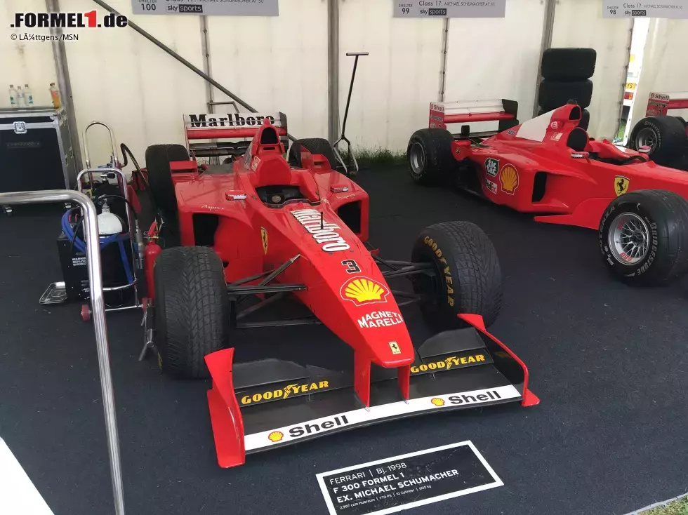 Foto zur News: Der Ferrari F300 aus der Saison 1998