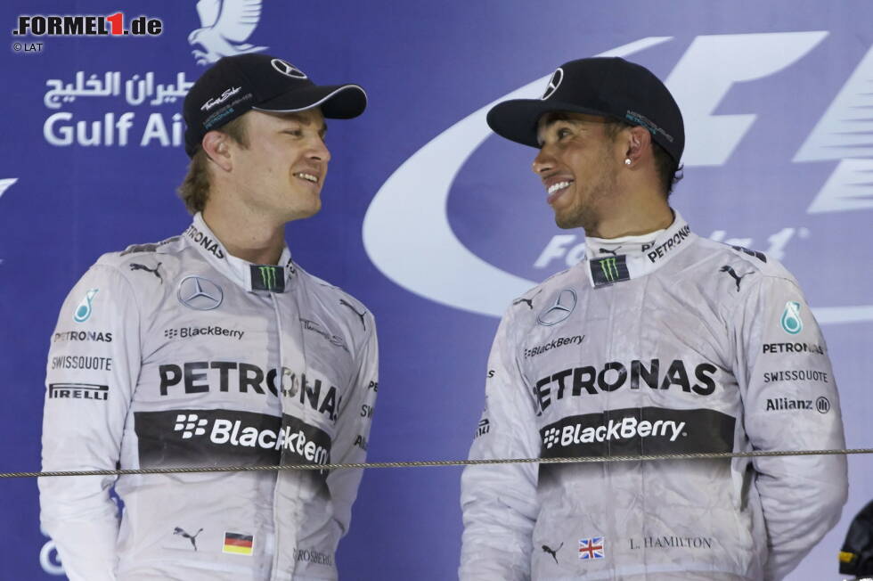 Foto zur News: #6 - Nico Rosberg und Lewis Hamilton (Mercedes, 2013-2016): 78