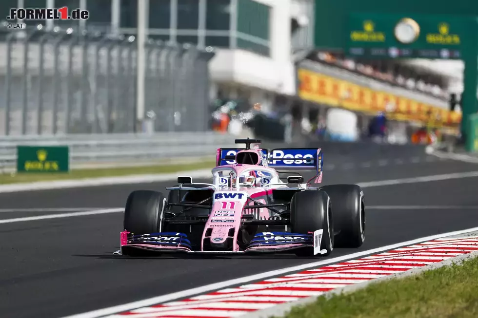 Foto zur News: Sergio Perez (3): Von Startplatz 16 auf P11 nach vorne gefahren, den Teamkollegen fest im Griff gehabt und nach durchwachsener Qualifikation fast noch gepunktet. Nach Hockenheim wieder eine bessere Vorstellung des Mexikaners. Für eine 2 hätten es allerdings Punkte sein müssen: 3+.