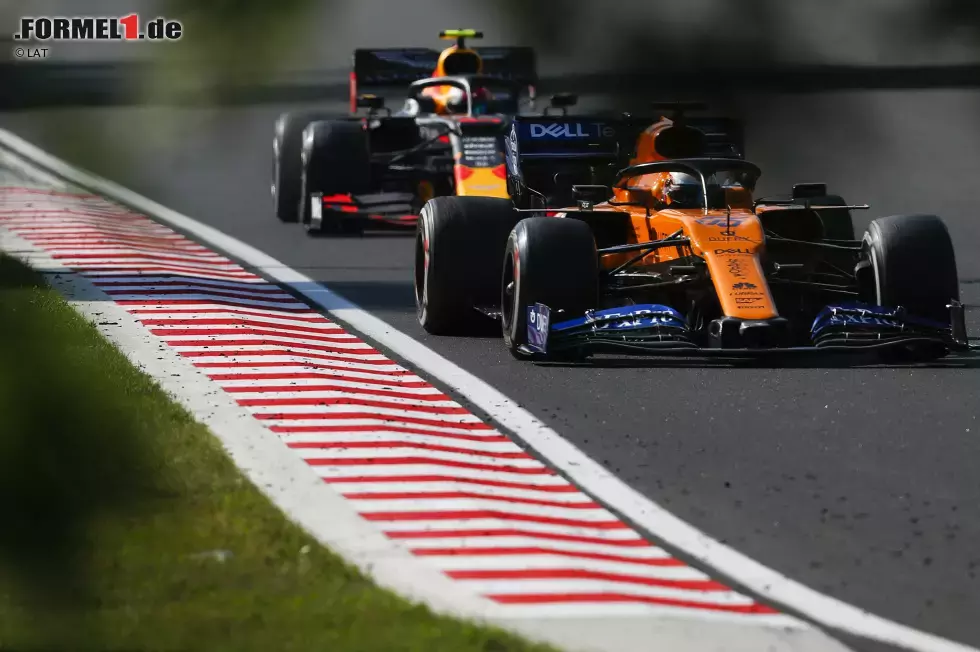 Foto zur News: Carlos Sainz (1): P5 im McLaren - mehr geht nicht! Fehlerfreies Rennen, wieder einmal &quot;Best of the Rest&quot; und mit Gasly und Bottas als Bonus zwei Piloten aus den Topteams hinter sich gelassen. In der WM jetzt nur noch fünf Punkte hinter Gasly. Vielleicht hätte Red Bull ihn nicht abgeben sollen ...