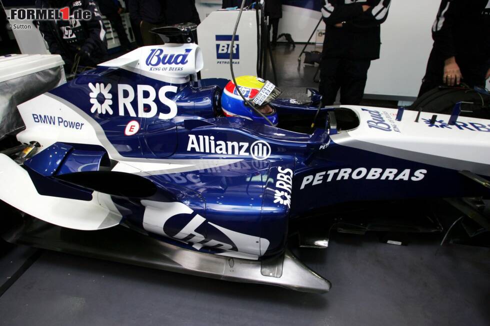 Foto zur News: Neuanfang im Jahr 2005: Mark Webber kommt als neuer Fahrer ins Team. Der FW27 ist der letzte Williams mit BMW-Power, ...